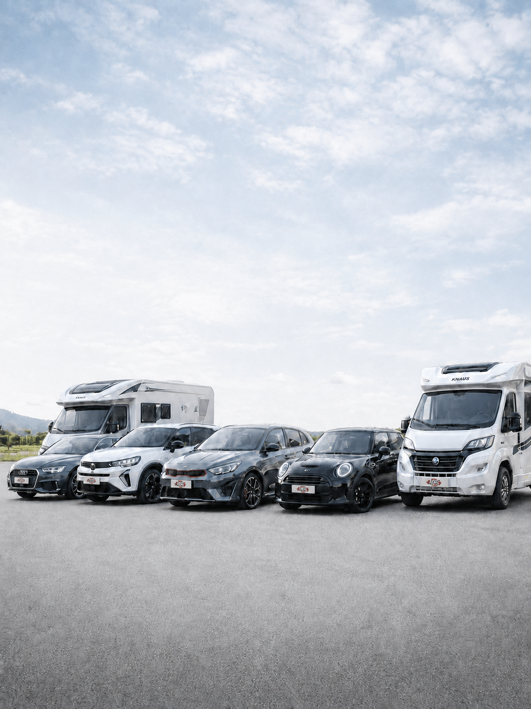 Jouw volgende auto of camper begint hier
